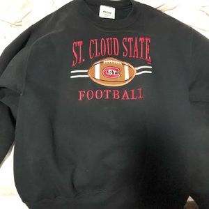 St.Cloud State Football Crewneck Sweatshirt